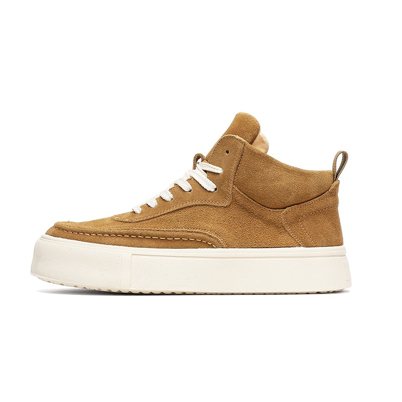 Men'S Shoes For Work - England style mens casual cow suede