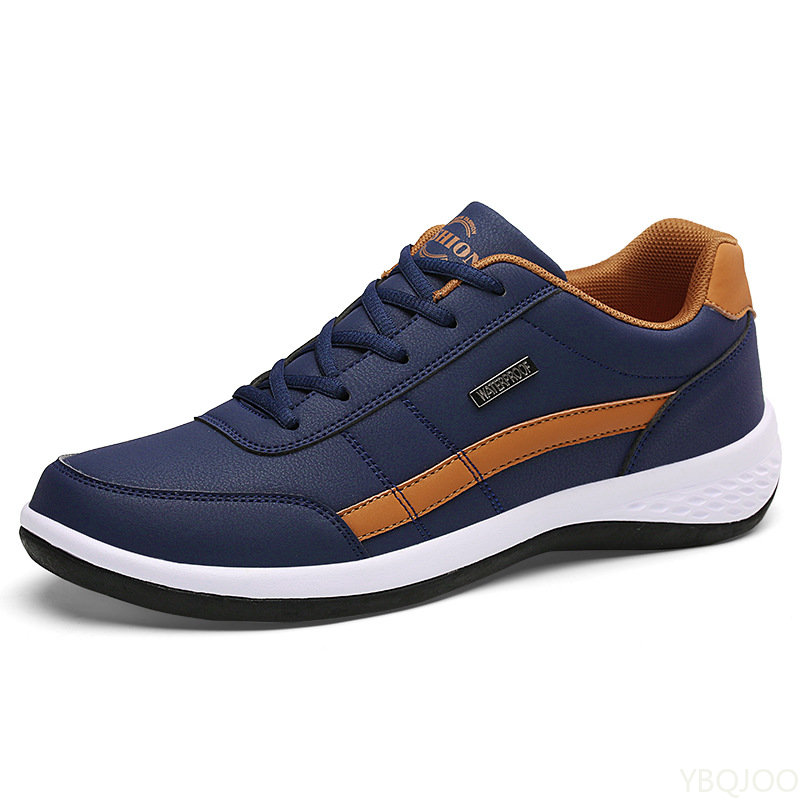Men Shoes Vans - Shoes Leather Men Sneakers Trend Casual