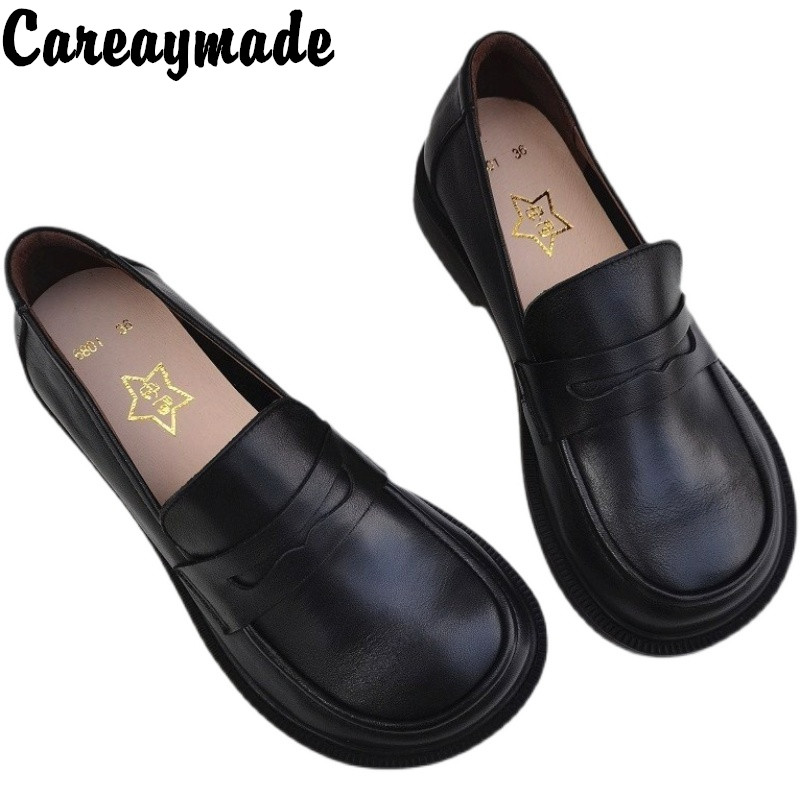 Men'S Shoes For Work - Careaymade-Women's Casual Shoes Slip on Oxford