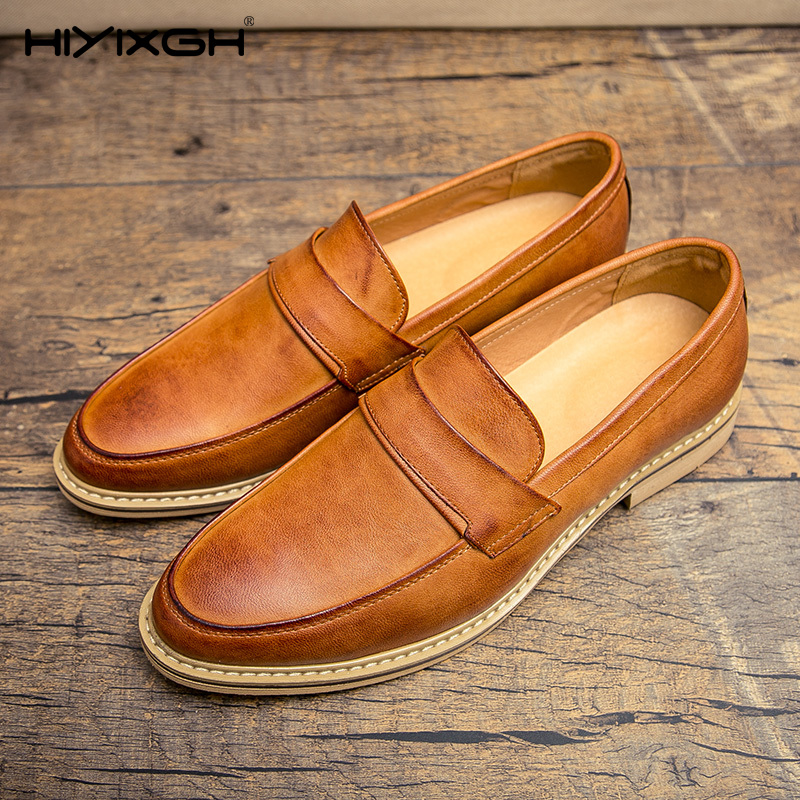Men'S Shoes Quality Brands - Italian Brand High-quality Handmade Sole Loafers