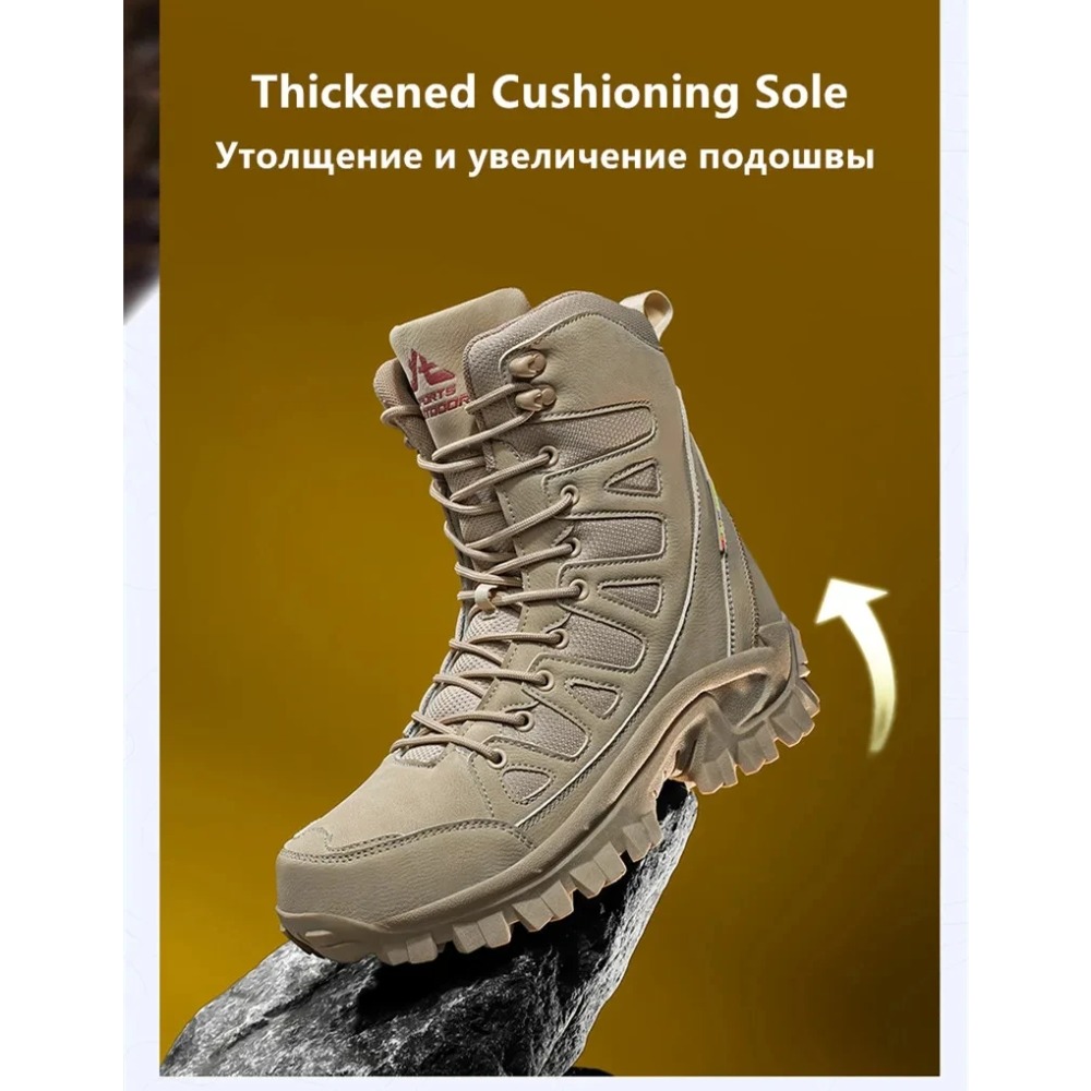 Men'S Shoes For Work - Winter Quality Leather Men's Work Boots