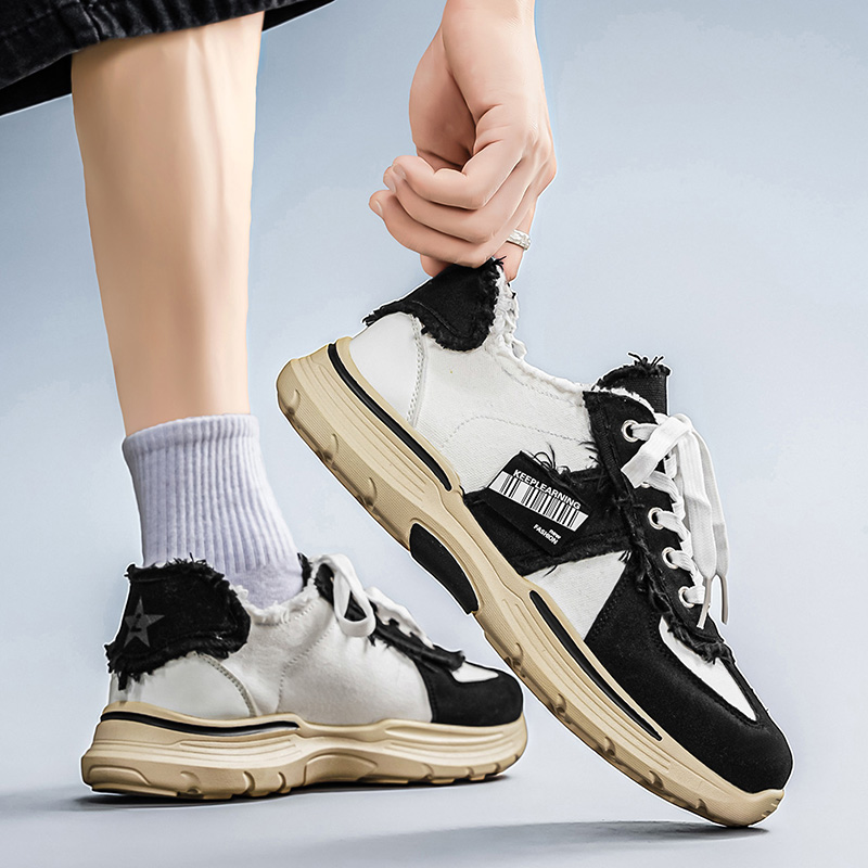 Minimal Korean Trend Male Vulc - Men Shoes Regular Use recension och pris