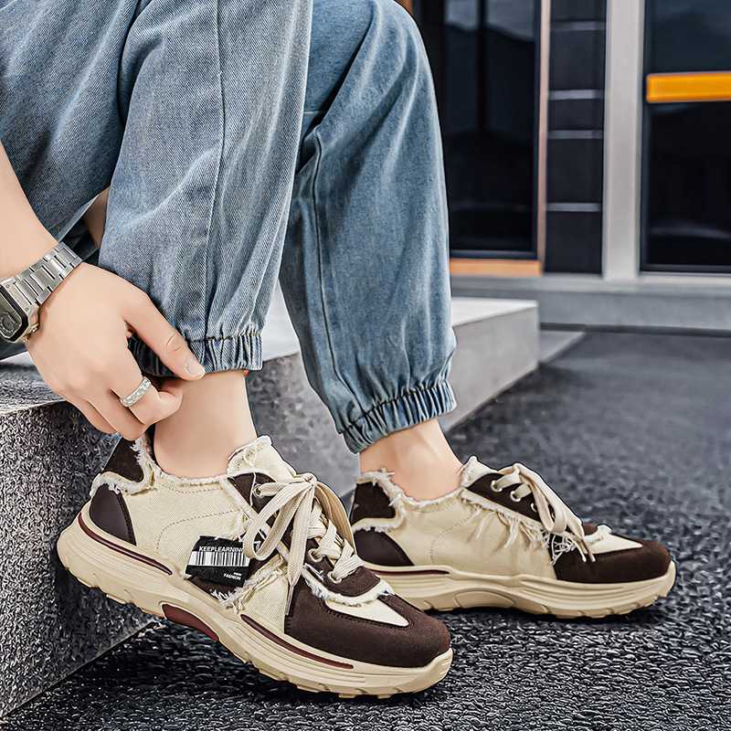 Minimal Korean Trend Male Vulc - Men Shoes Regular Use recension och pris