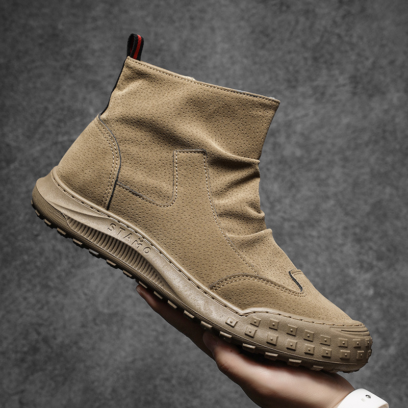 Suede Shoes for Men High Quali - Men'S Shoes For Work recension och pris