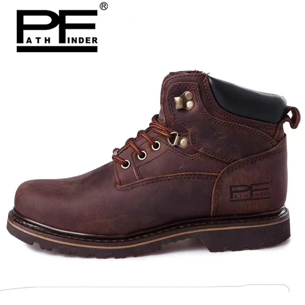 pf Men's Fashion Genuine Leath - Work Boot Steel Toe recension och pris