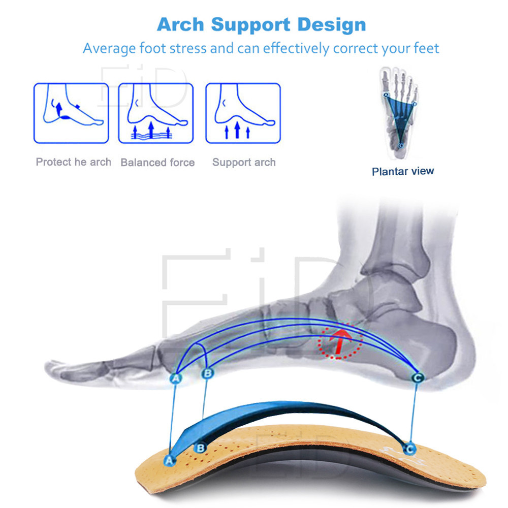Leather orthotic Insoles OX Le - Men Shoes Eid recension och pris