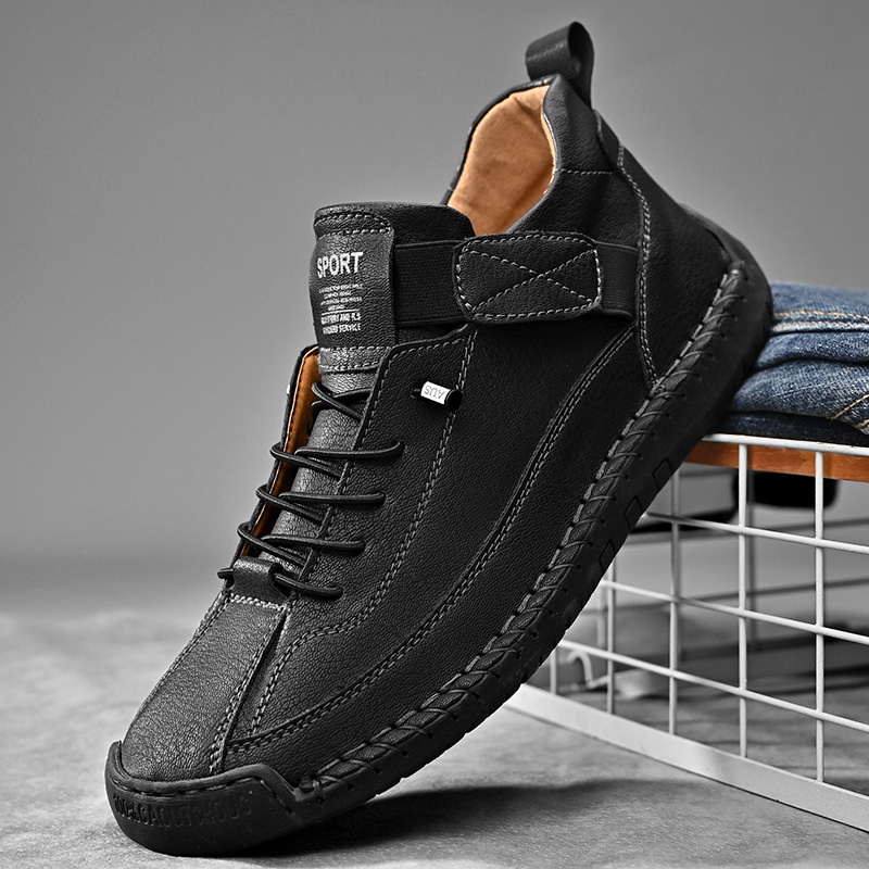 Handmade Leather Men Shoes Cas - Men'S Shoes Size 43 In Us recension och pris