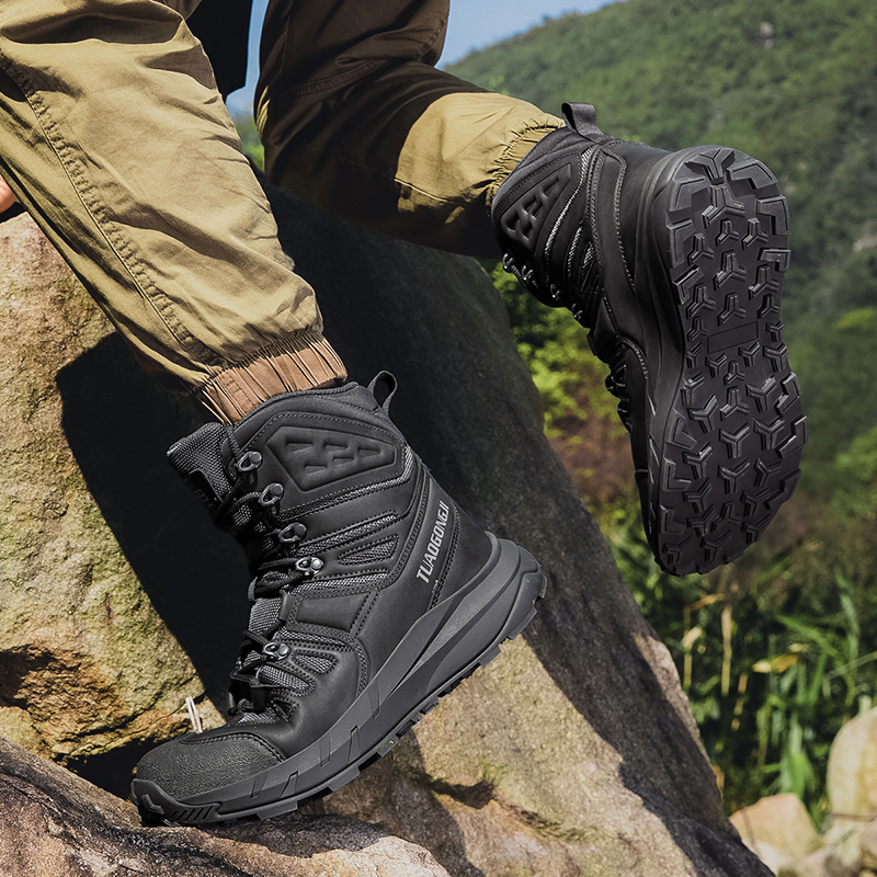 Men's Military Tactical Boots  - Men'S Shoes For Work recension och pris