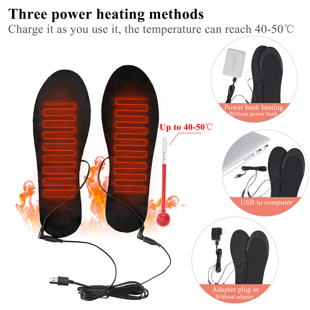 EiD USB Heated Shoe Insoles Fe - Men Shoes Eid recension och pris