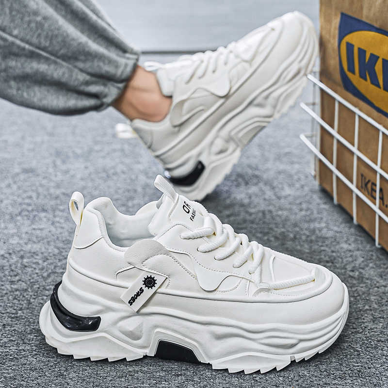 Black Platforme Tennis Man Spo - Men Shoes Runners recension och pris