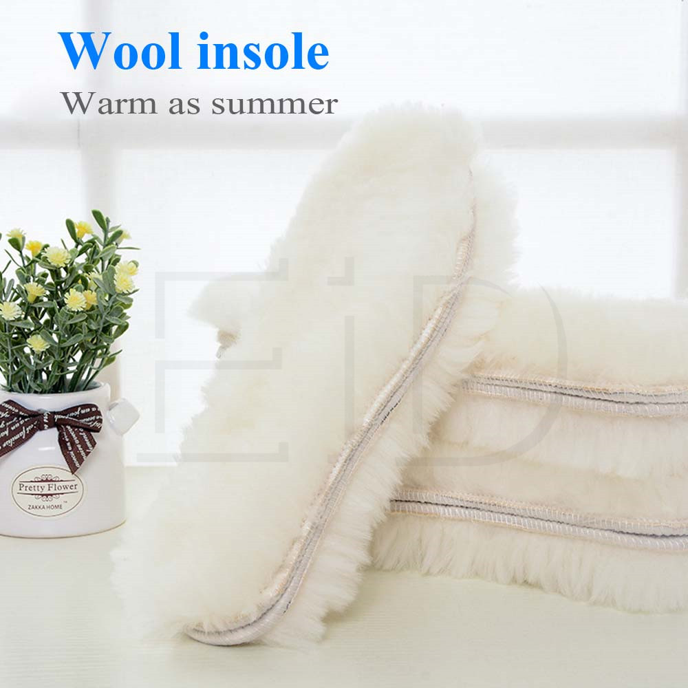 Natural Wool Insoles Fur warm  - Men Shoes Eid recension och pris