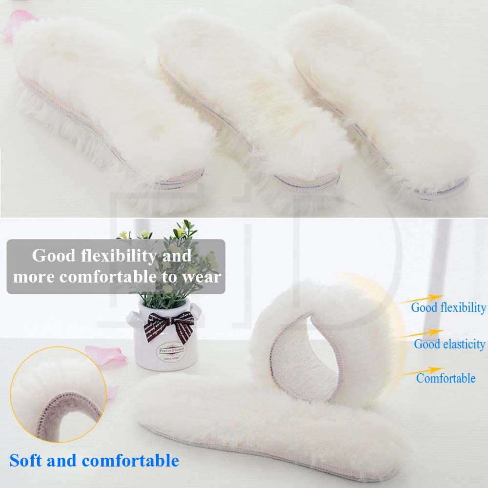Natural Wool Insoles Fur warm  - Men Shoes Eid recension och pris