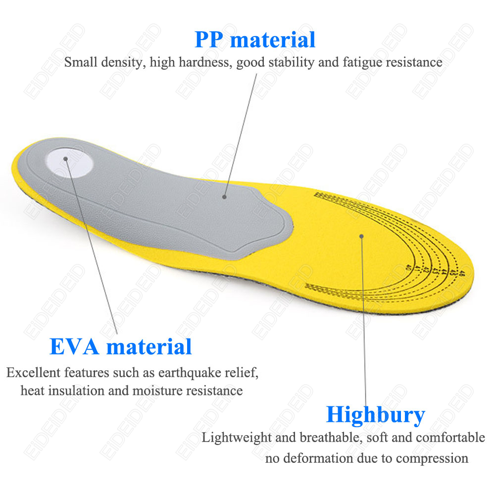 Orthopedic Insoles Flat Feet H - Men Shoes Eid recension och pris