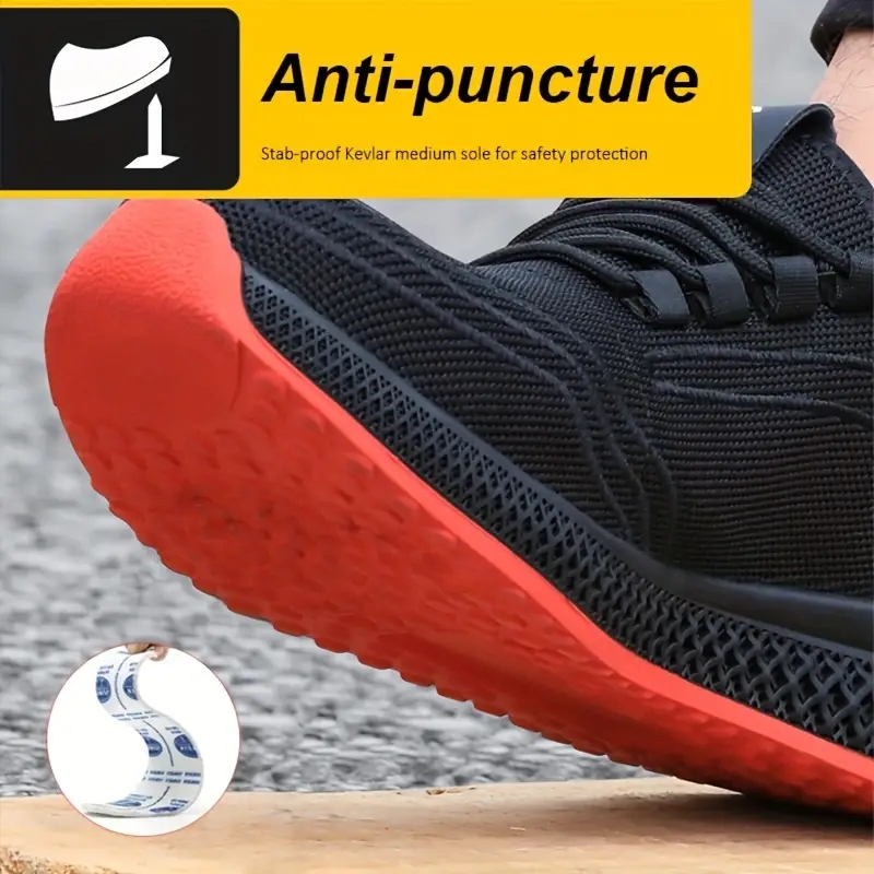 Anti-Smash Puncture-Proof Inde - Work Boot Steel Toe recension och pris