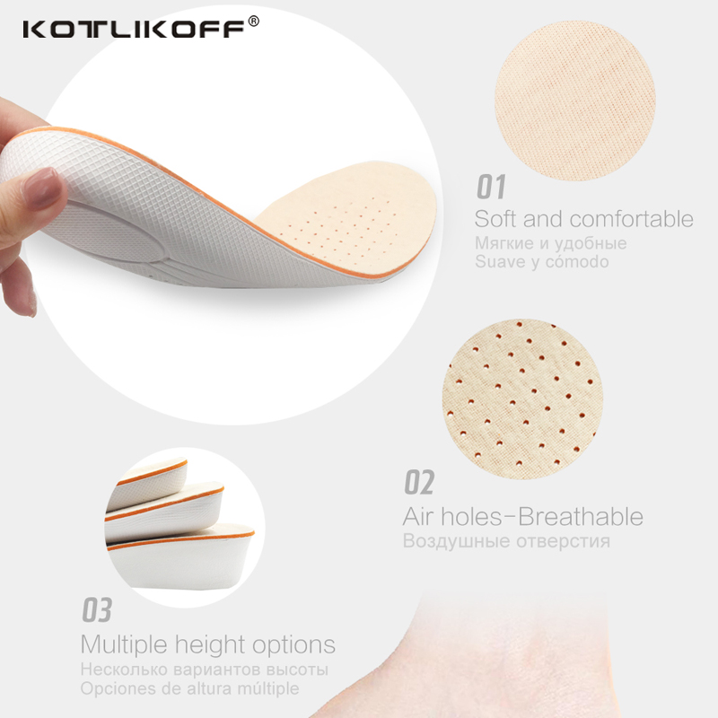 Genuine Leather Insoles Taller - Men Shoes Eid recension och pris