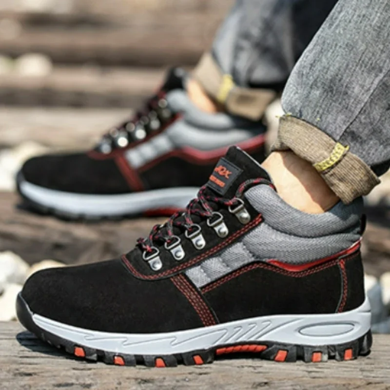 High Quality Men Safety Boots  - Work Boot Steel Toe recension och pris