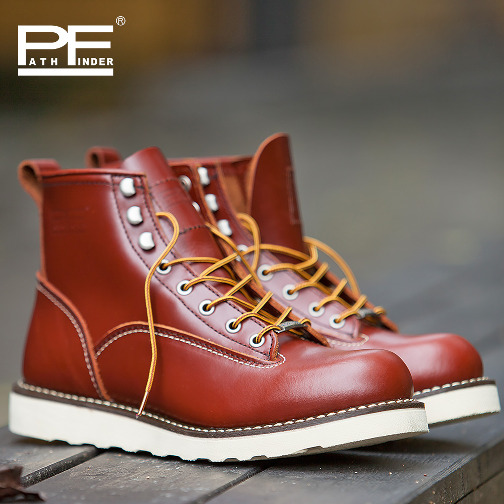 pf Men's Fashion Genuine Leath - Work Boot Steel Toe recension och pris