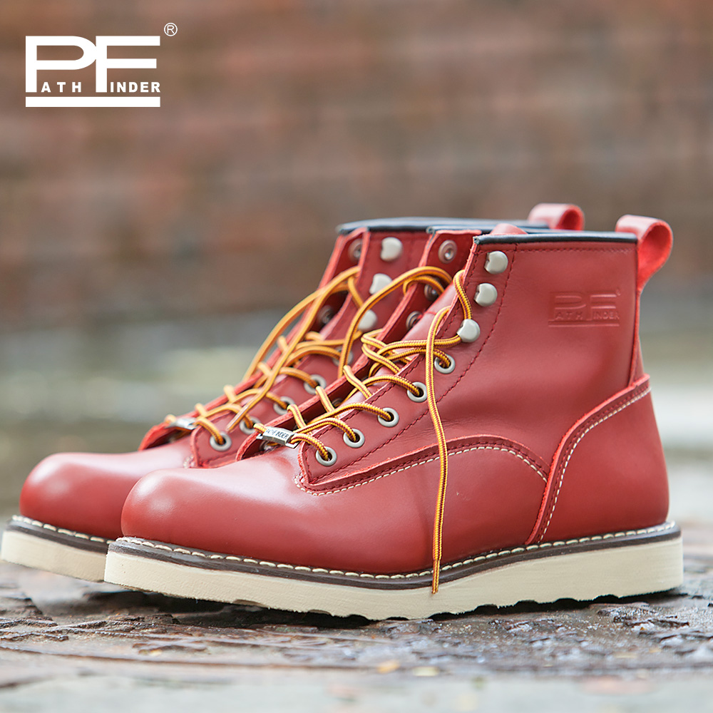 pf Men's Fashion Genuine Leath - Work Boot Steel Toe recension och pris