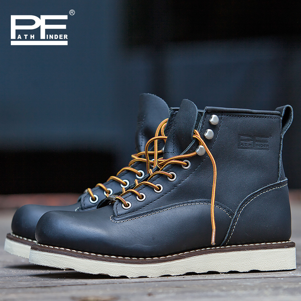 pf Men's Fashion Genuine Leath - Work Boot Steel Toe recension och pris