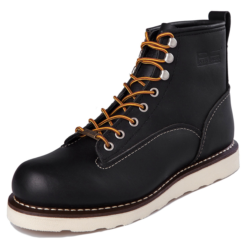 pf Men's Fashion Genuine Leath - Work Boot Steel Toe recension och pris