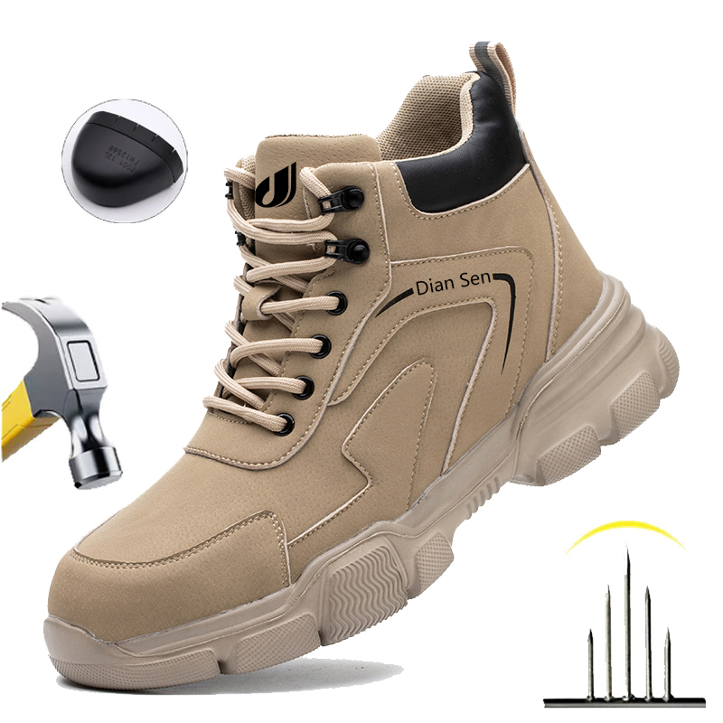 Mens Work Boots Steel Toe Shoe - Work Boot Steel Toe recension och pris