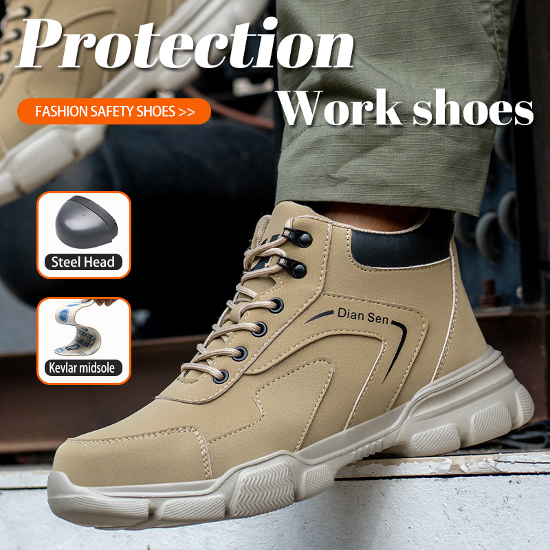 Mens Work Boots Steel Toe Shoe - Work Boot Steel Toe recension och pris