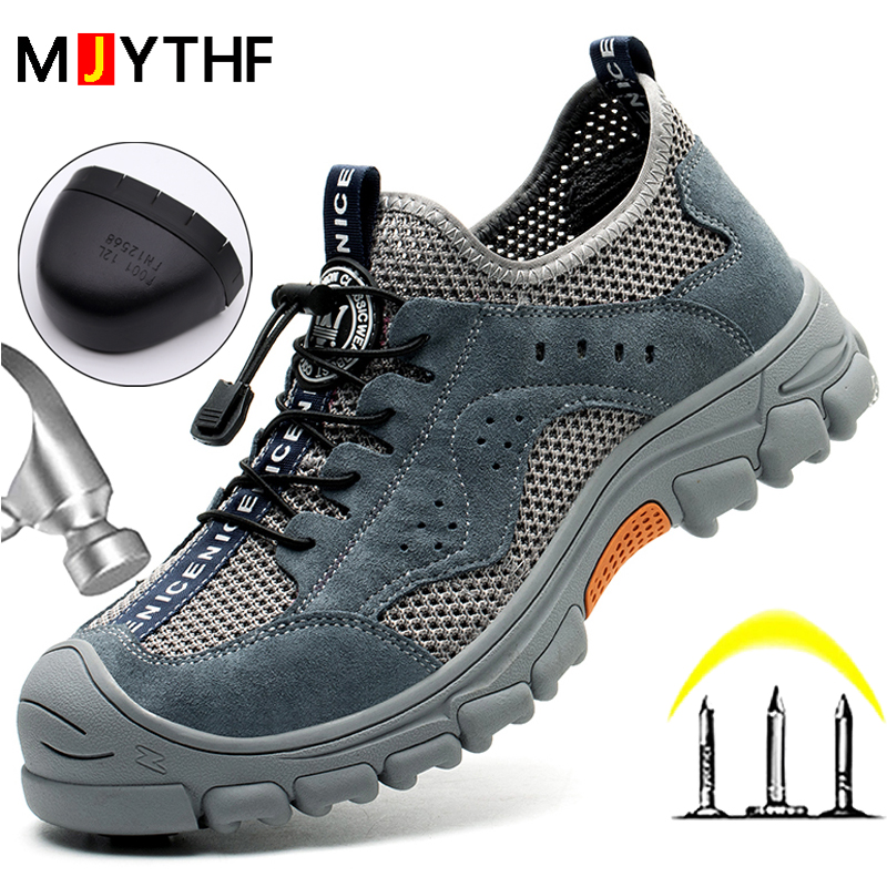 2026 Summer Safety Shoes Men A - Work Boot Steel Toe recension och pris