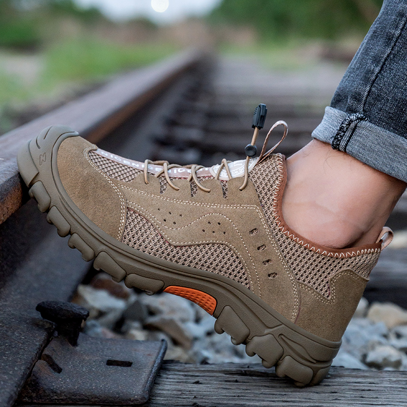 2026 Summer Safety Shoes Men A - Work Boot Steel Toe recension och pris
