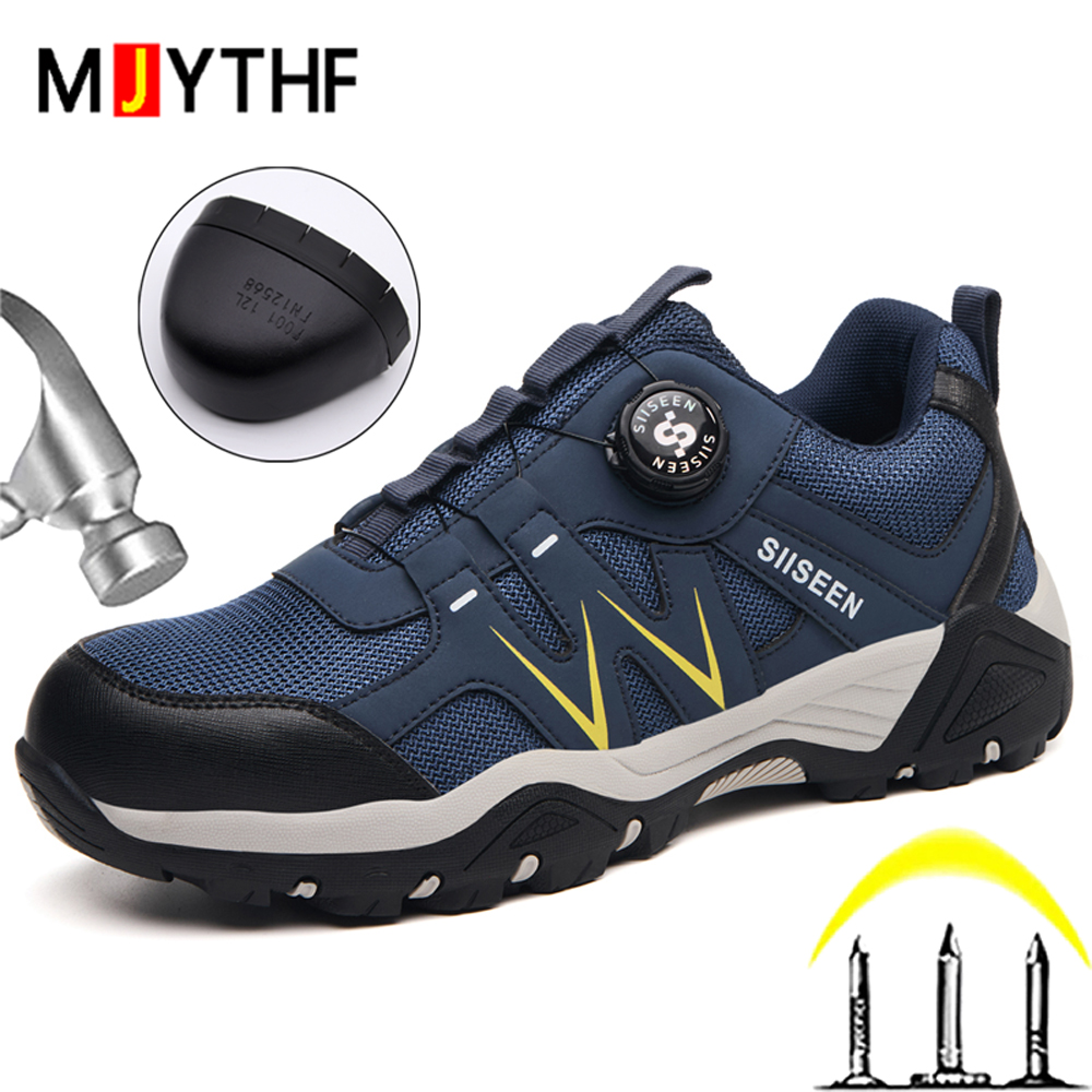 Men's High Quality Safety Shoe - Work Boot Steel Toe recension och pris