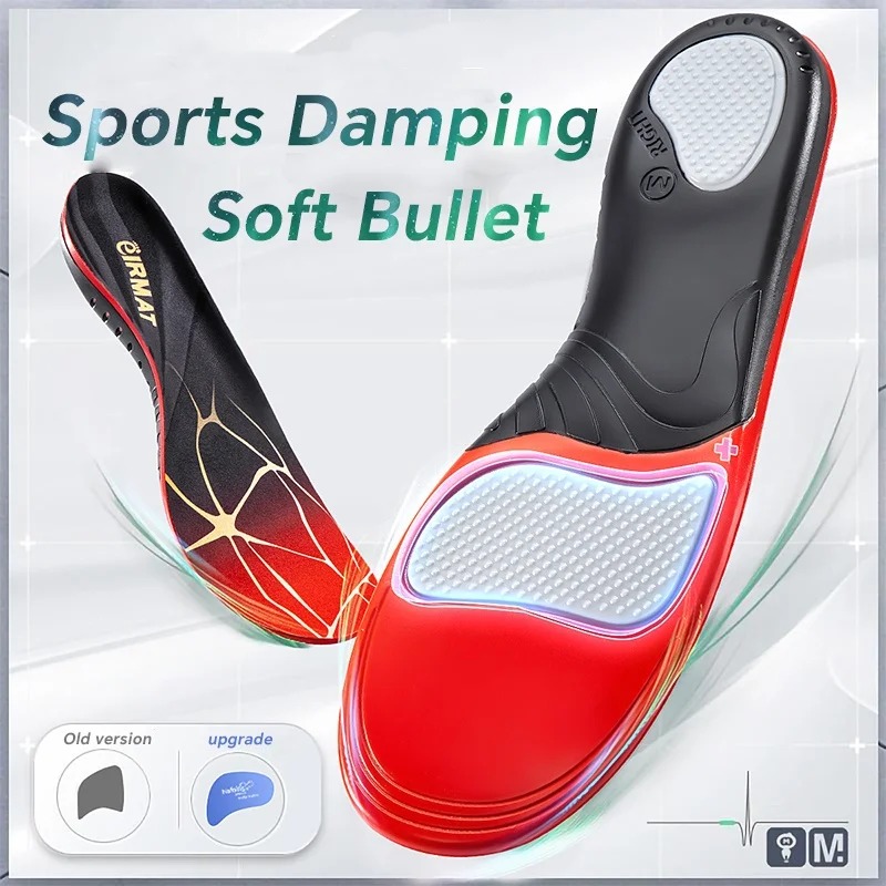 Premium Silicone Gel Insoles f - Men'S Shoes For Plantar Fasciitis recension och pris