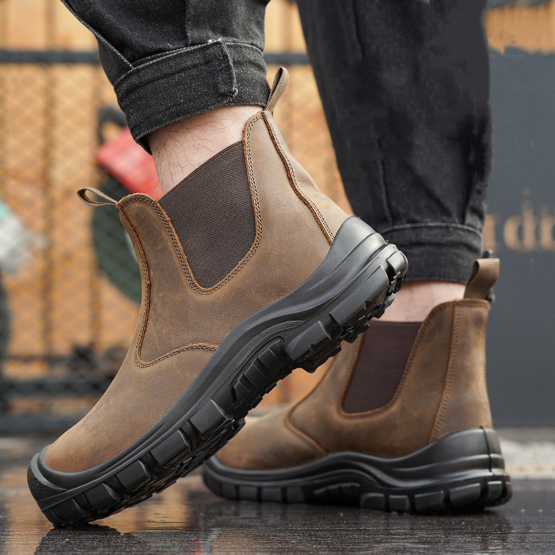 large size men's fashion steel - Work Boot Steel Toe recension och pris