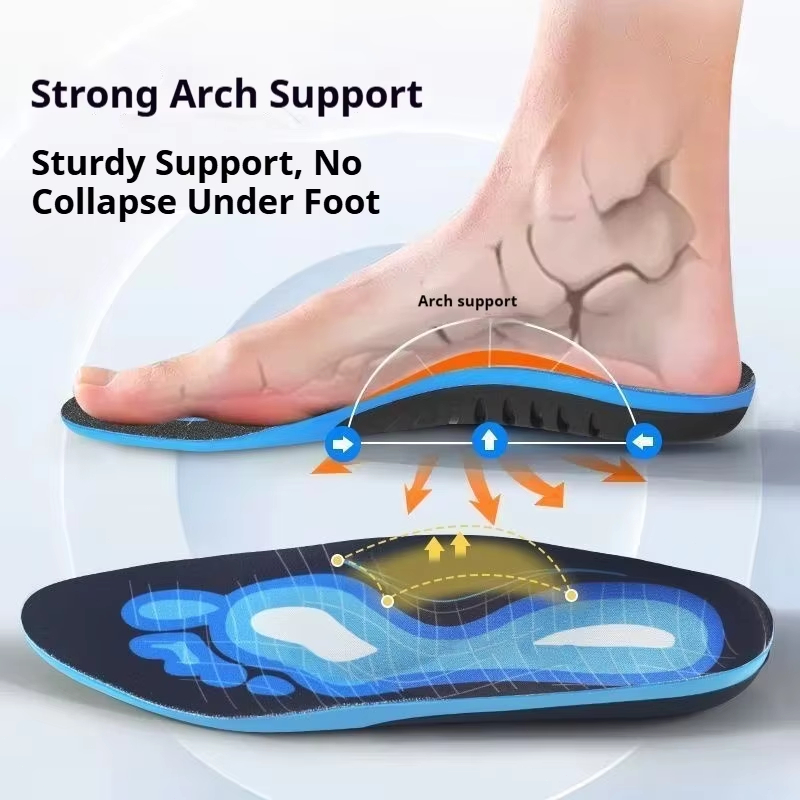 1 Pair EVA Orthotic Shoe Insol - Men'S Shoes For Plantar Fasciitis recension och pris