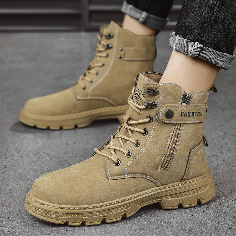 Cotton shoes for men autumn an - Men'S Shoes For Work recension och pris