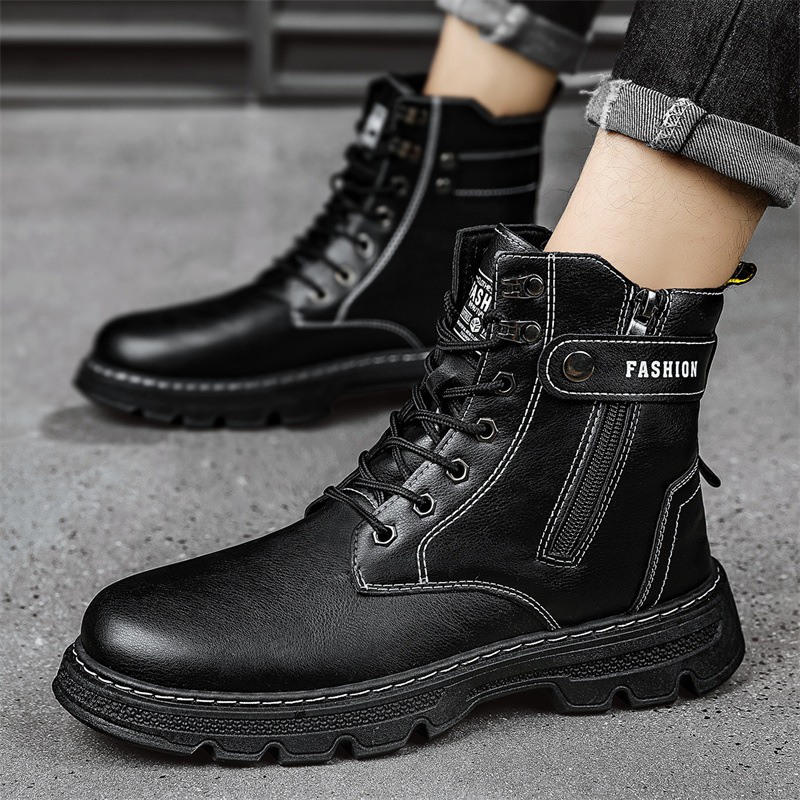 Cotton shoes for men autumn an - Men'S Shoes For Work recension och pris