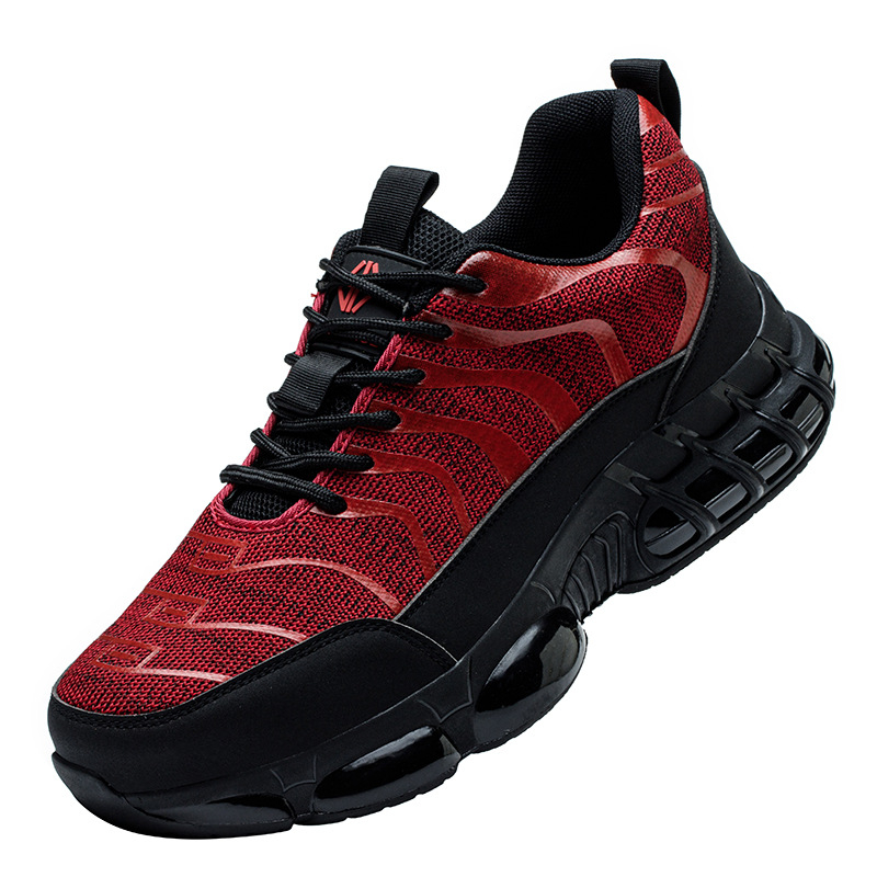 Breathable Lightweight Safety  - Men'S Shoes For Work recension och pris