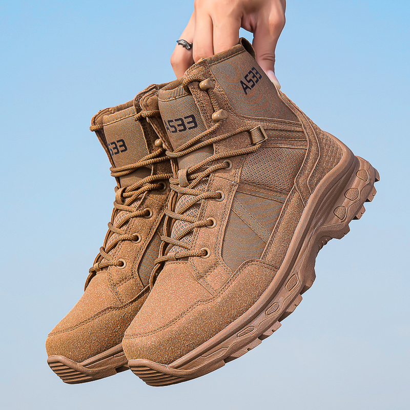 Men's Military Tactical Boots  - Men'S Shoes For Work recension och pris