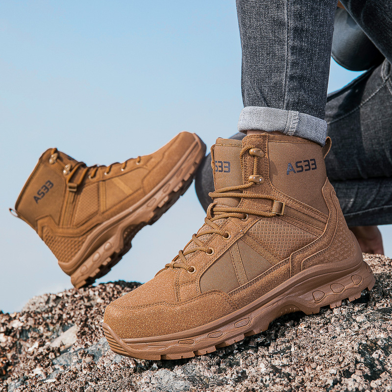 Men's Military Tactical Boots  - Men'S Shoes For Work recension och pris