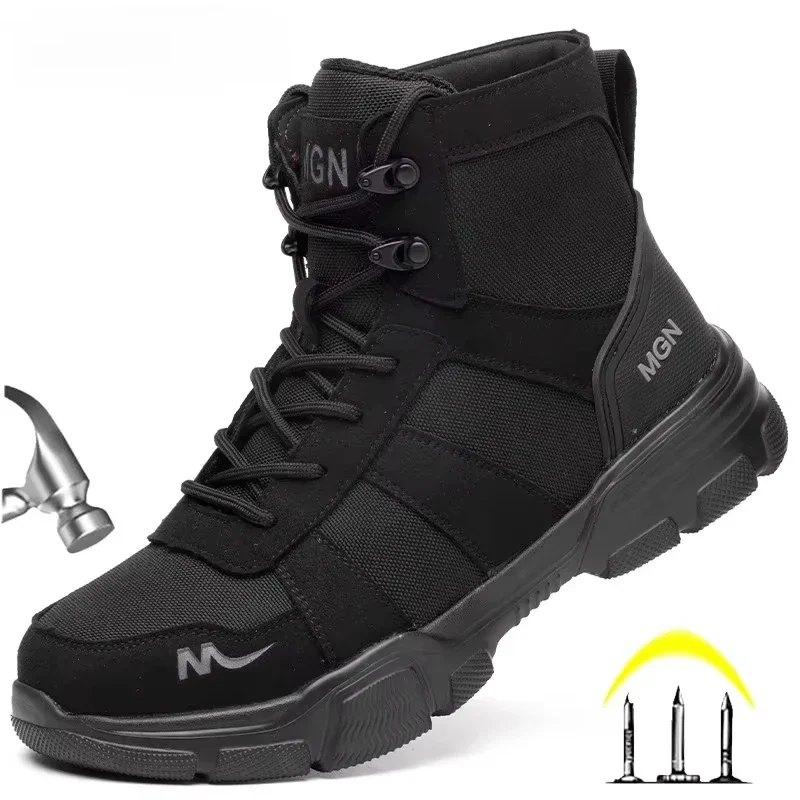 Work Boots Indestructible Men' - Work Boot Steel Toe recension och pris