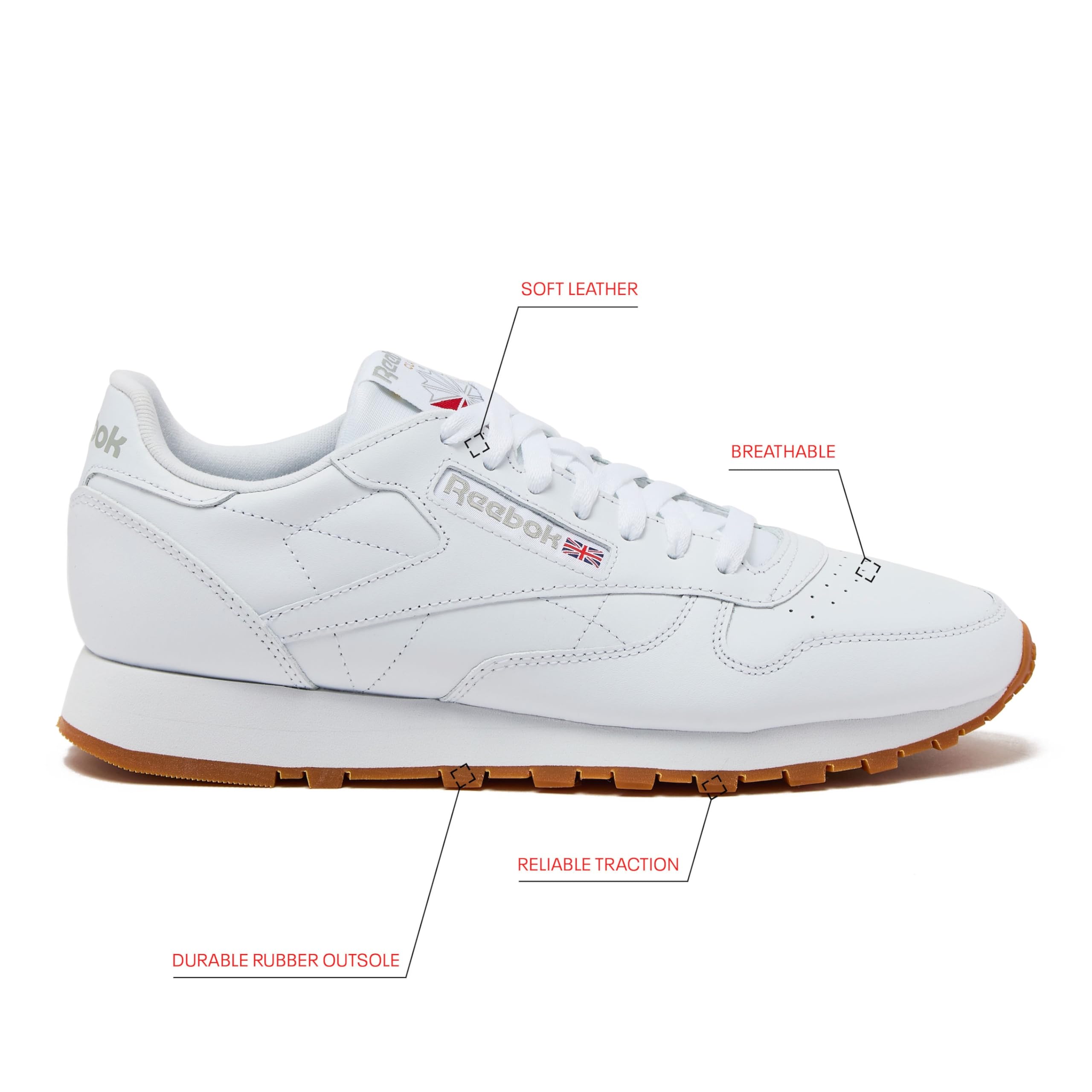 Reebok Classic Leather Sneaker - Men Shoes Vans recension och pris