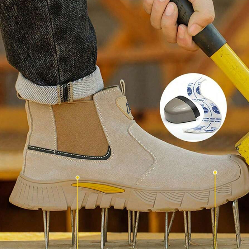 Wear Resistant Durable Steel T - Men'S Shoes For Work recension och pris