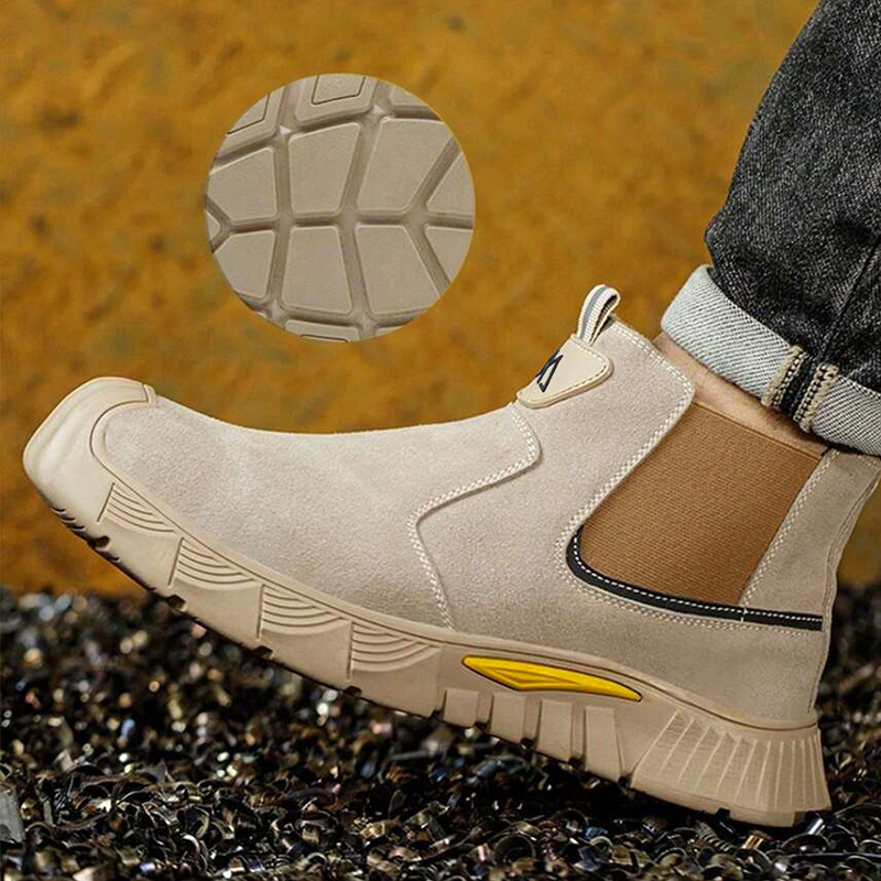 Wear Resistant Durable Steel T - Men'S Shoes For Work recension och pris