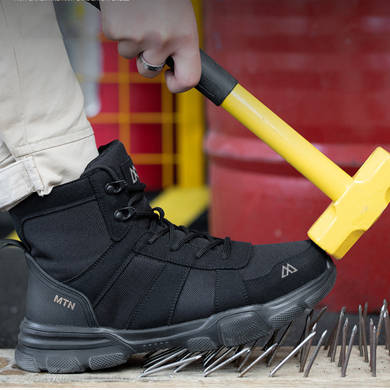 Men Anti Smash Puncture-Proof  - Work Boot Steel Toe recension och pris