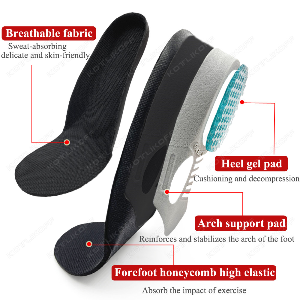 Upgrade Orthotic Gel Insoles O - Men'S Shoes For Plantar Fasciitis recension och pris