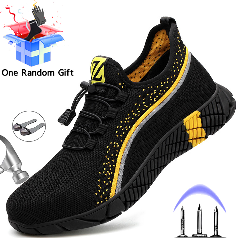 MJYTHF Male Indestructible Sho - Work Boot Steel Toe recension och pris