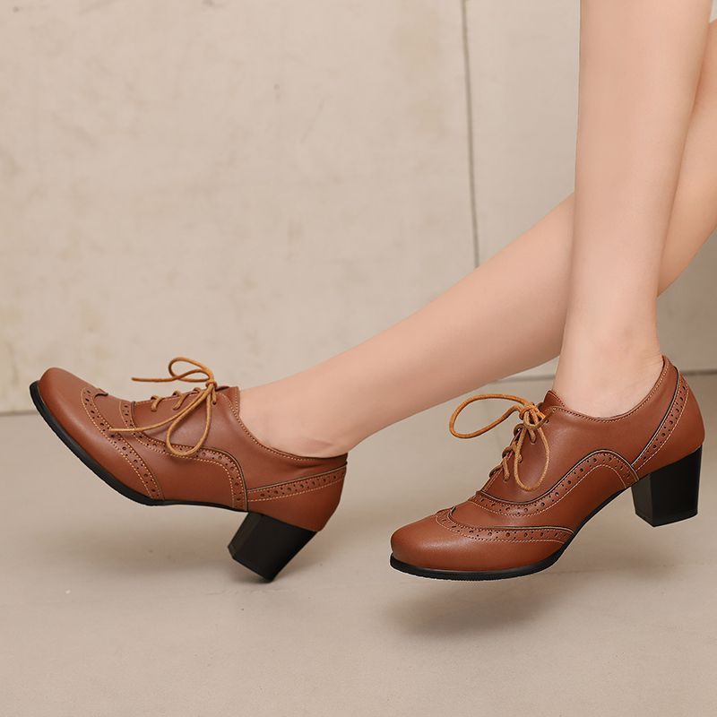 SIMLOVEYO New Brown Women Pump - Men'S Shoes Size 43 In Us recension och pris