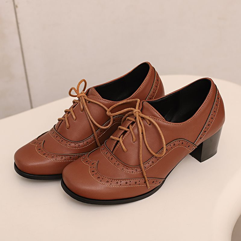 SIMLOVEYO New Brown Women Pump - Men'S Shoes Size 43 In Us recension och pris