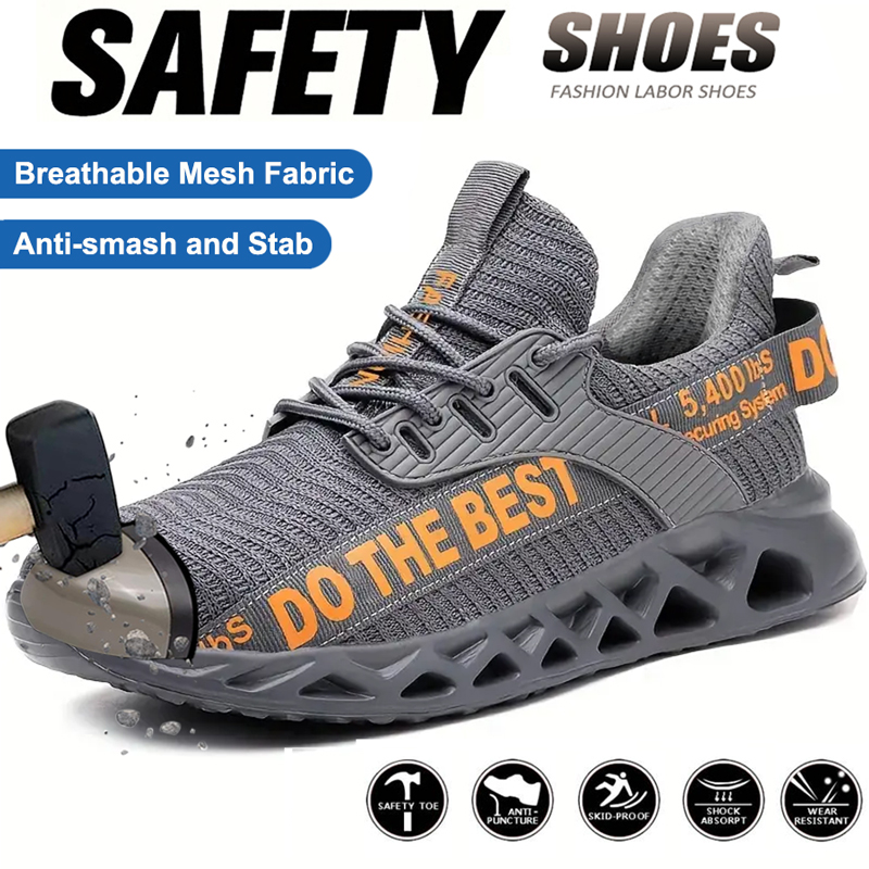 Steel Toe Safety Shoes for Men - Work Boot Steel Toe recension och pris